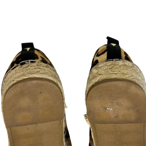 Sam Edelman Carrin Calf Hair Leopard Print Platform
Espadrilles Size 8 - Picture 9 of 11